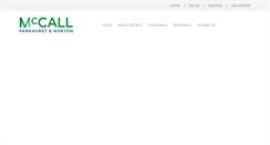 Desktop Screenshot of mphlegal.com